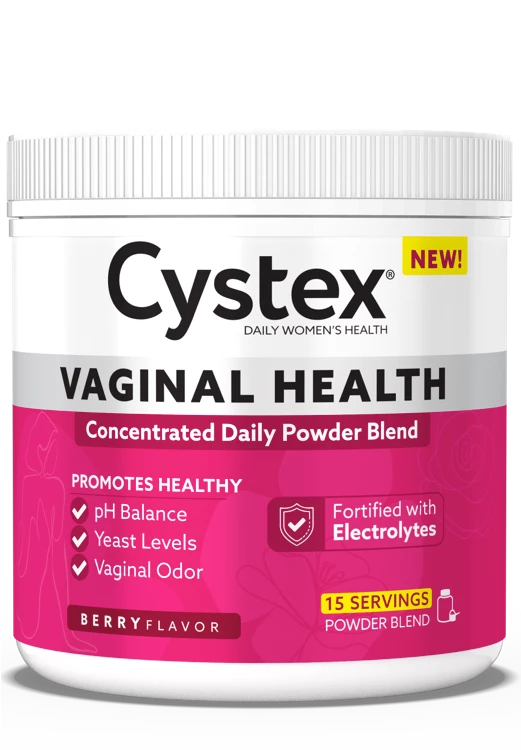 Cystex Vaginal Health Powder Package