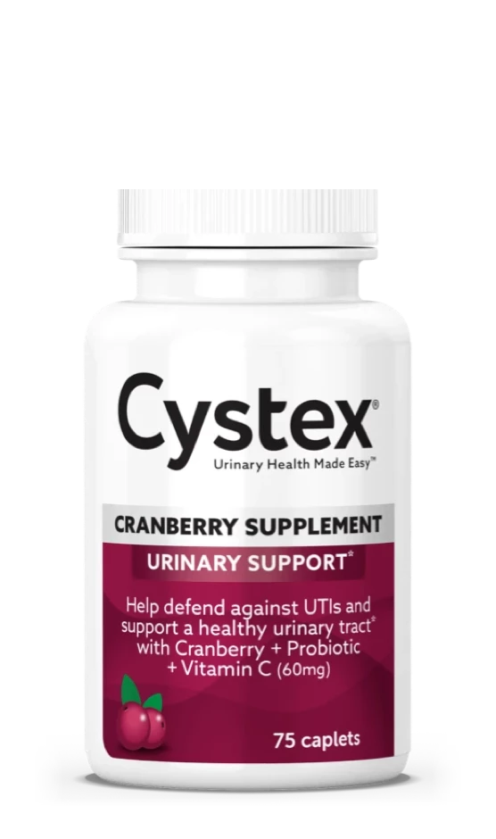 Cystex Daily Cranberry Supplements Bottle